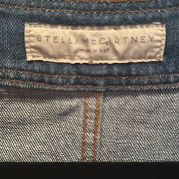 Stella McCartney Denim Baseball Shirt - Picture 2 of 4
